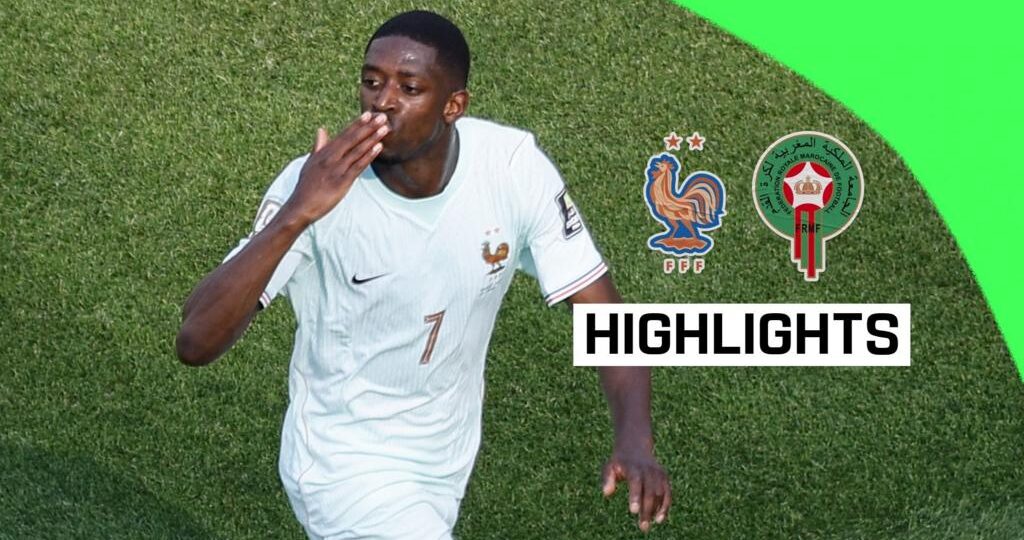 France into semi-finals after comfortable win over Morocco