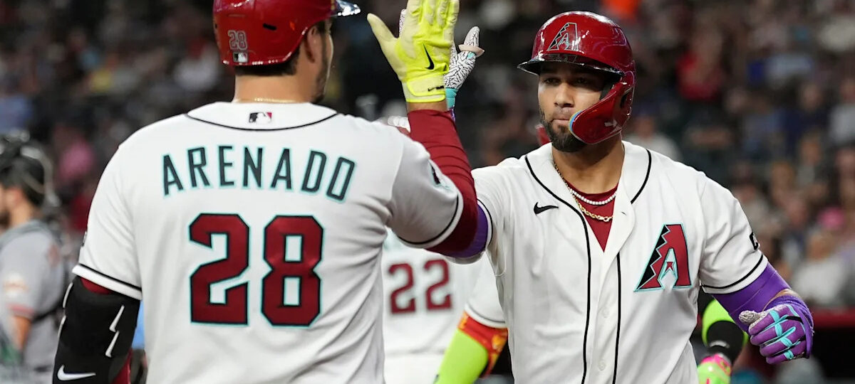 Ketel Marte homers in his 4th straight game, D-backs extend dominance over Giants with 8-2 win