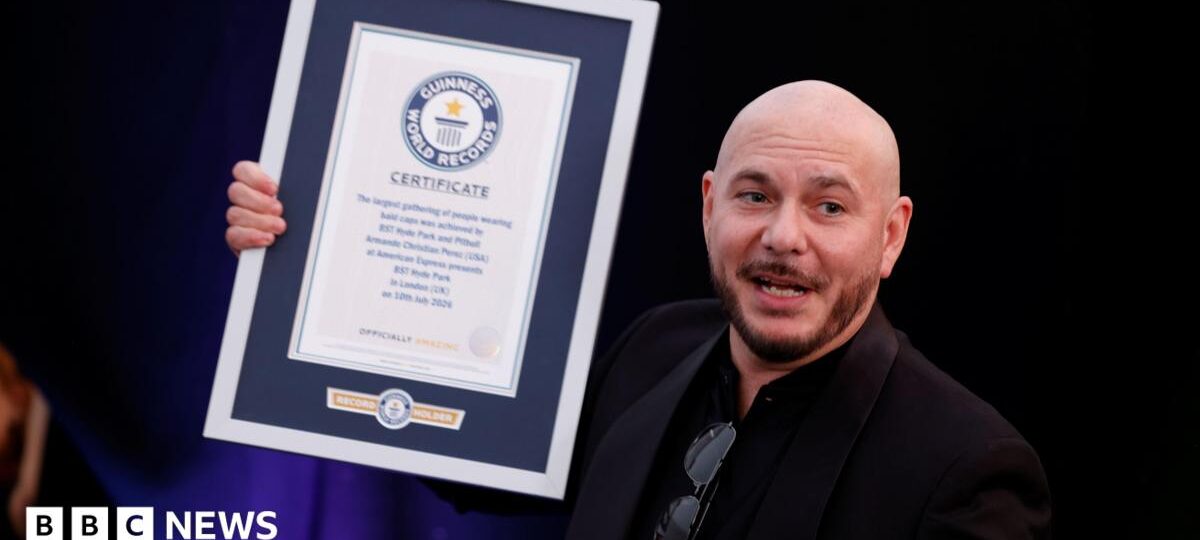 Pitbull fans set Guinness World Record at BST Hyde Park show