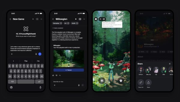 Roblox launches an AI-powered game creation feature in its mobile app