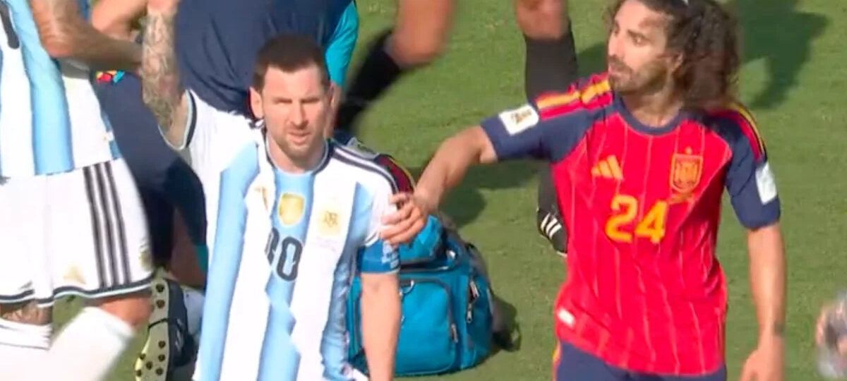 Lionel Messi called ‘a baby’ after attempting to get Marc Cucurella sent off in World Cup final