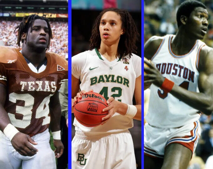 USA250: The 10 greatest college athletes from Texas ranked
