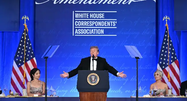 Trump Targets ‘Fake News’ At Rescheduled White House Correspondents’ Dinner