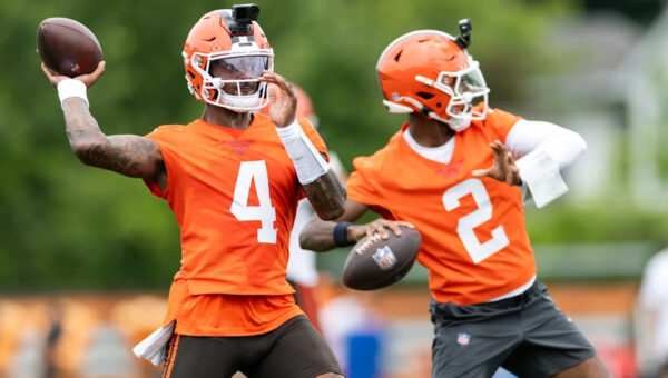 Las Vegas shows significant separation in Browns’ QB1 battle