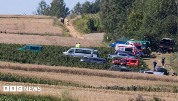 Missile that left crater deep inside Poland was probably Russian, Polish PM says