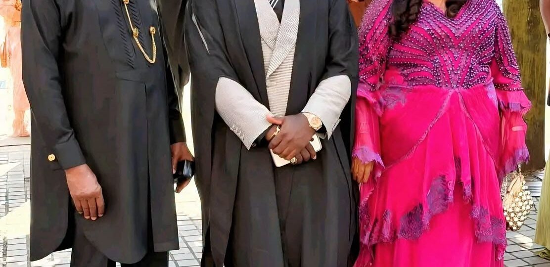 Jonathan Celebrates as Son Graduates from UK University
