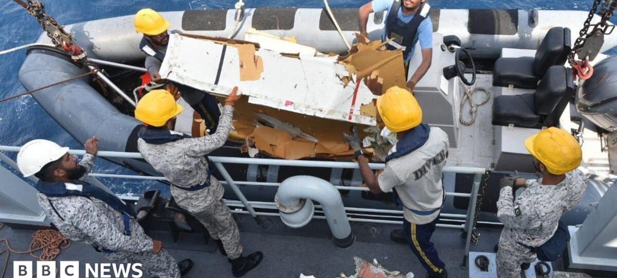 Five crew remain missing after plane wreckage found in Pakistan