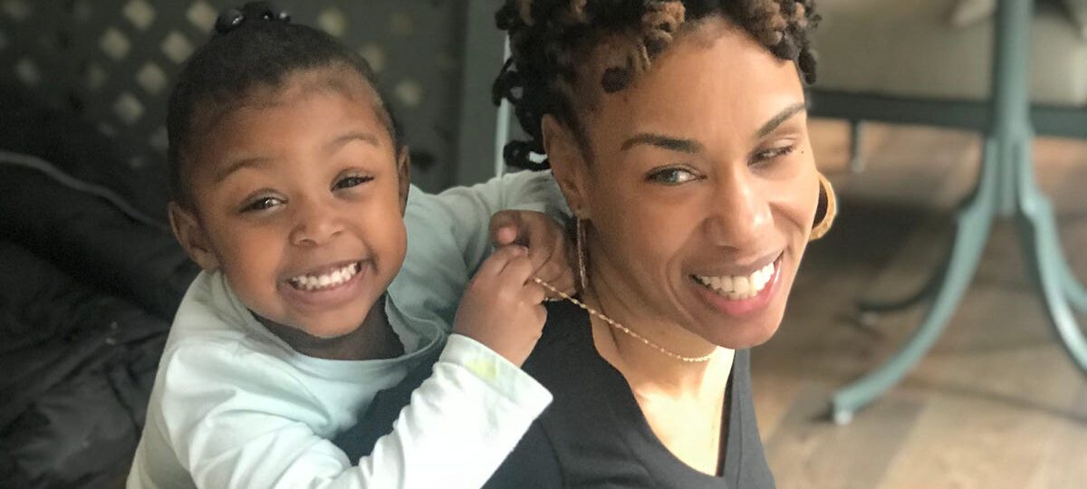 I lost most of my vision after having my daughter. It didn't change the kind of mom I wanted to be.