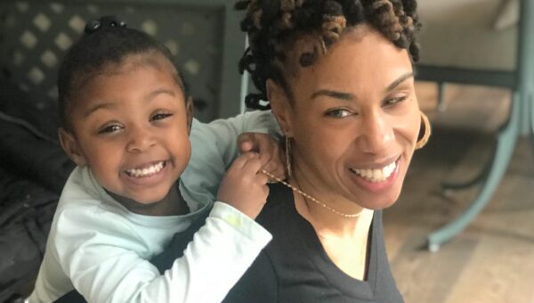 I lost most of my vision after having my daughter. It didn't change the kind of mom I wanted to be.
