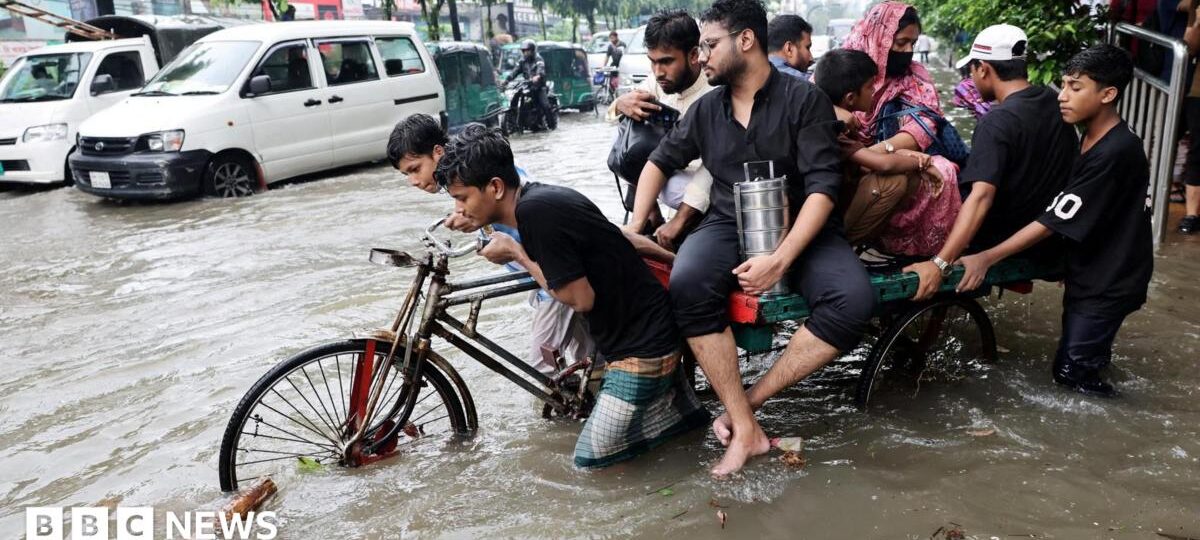 Heavy rains and flash floods in Bangladesh leave 51 dead