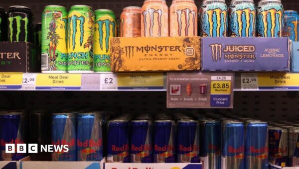 Energy drinks to be banned for under-16s in England from April