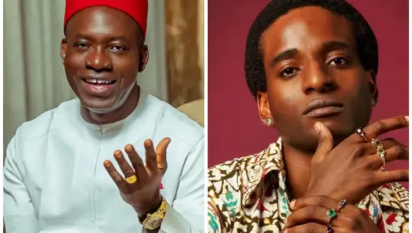 Governor Soludo’s son dances to viral song mocking Tinubu, father