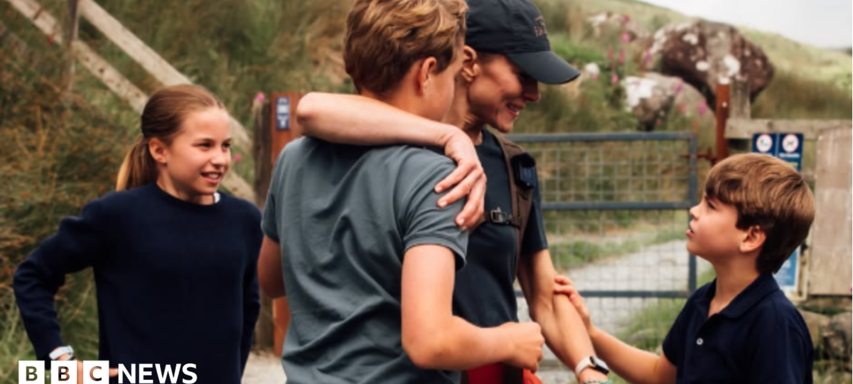 Catherine shares photos reuniting with family after Three Peaks Challenge