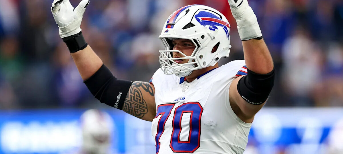 Bills saved their offensive line core but one spot remains unsettled