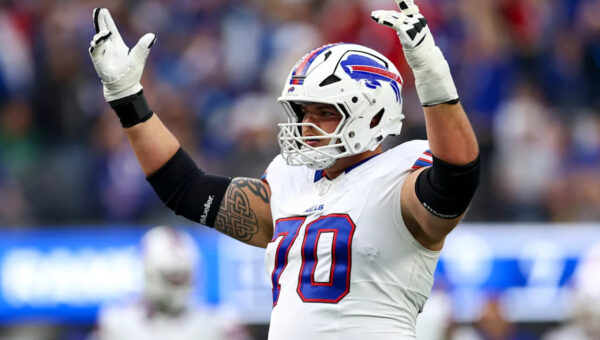 Bills saved their offensive line core but one spot remains unsettled
