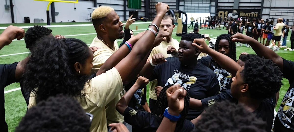 Saints DE Cam Jordan hosts 8th annual C3 Youth Football Camp