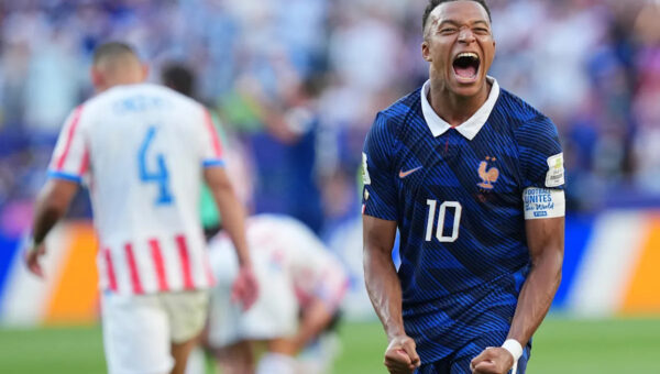 One Extraordinary Photo: Mbappe’s joy and satisfaction after a hard-fought match