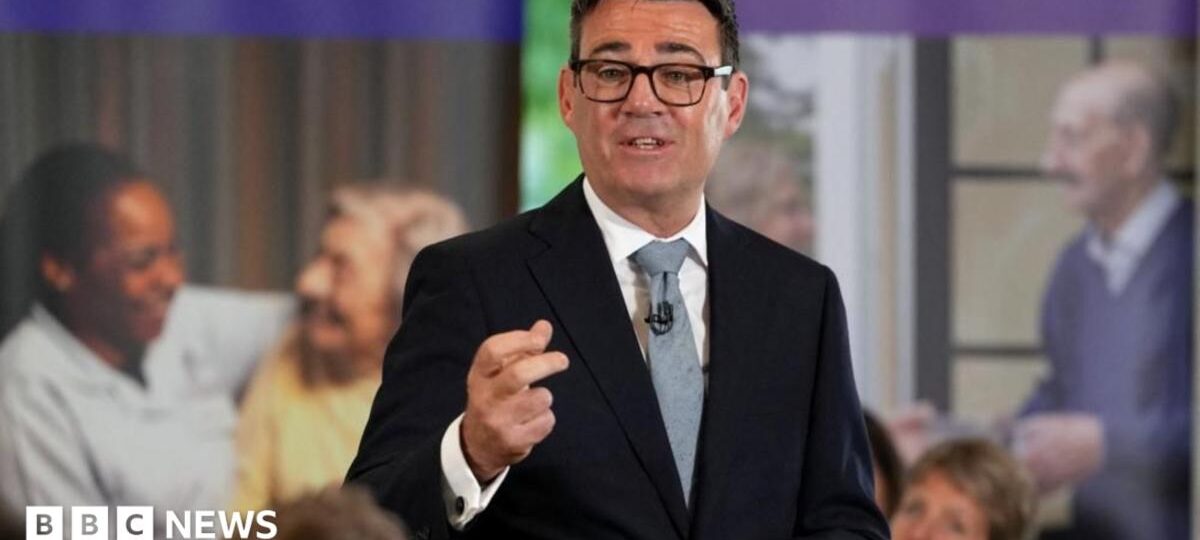 Burnham doesn't rule out tax rises to fix social care
