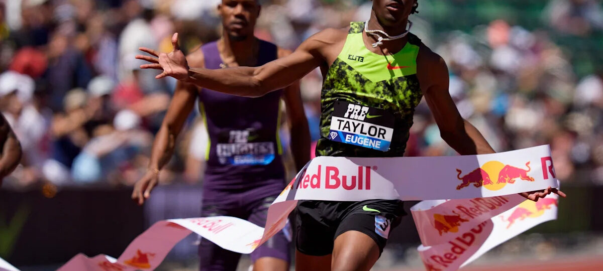 US teenager Tate Taylor shocks Olympic champion, surpasses Usain Bolt on all-time U20 list
