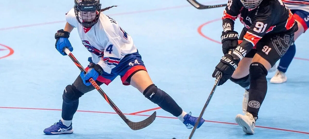 Hockey star's praise for group that helped her
