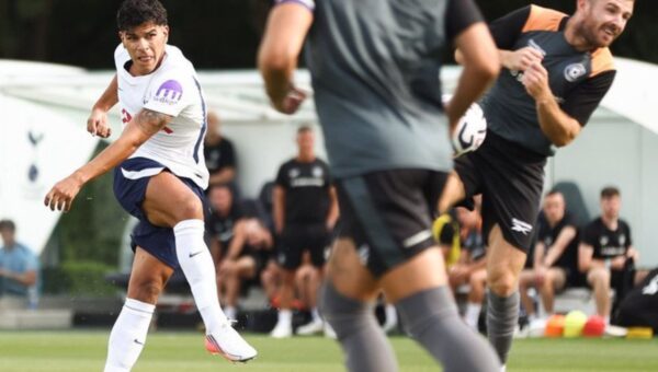 Watch: Tottenham’s £85m signing Mateus Fernandes scores stunning volley on dream debut