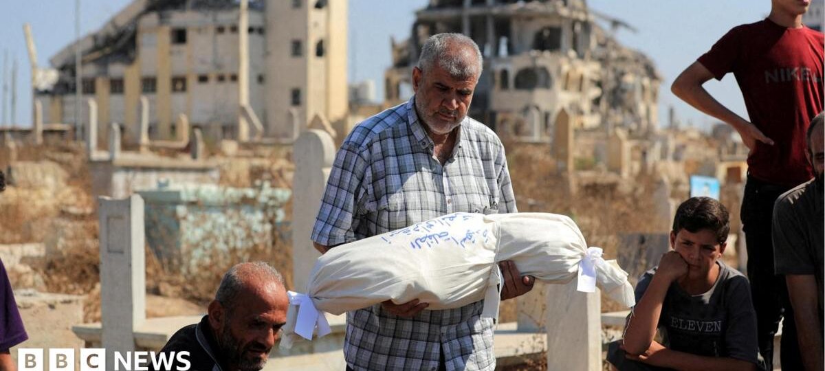 Israeli air strike in Gaza City kills family of six, medics say