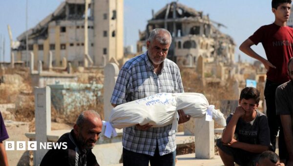 Israeli air strike in Gaza City kills family of six, medics say