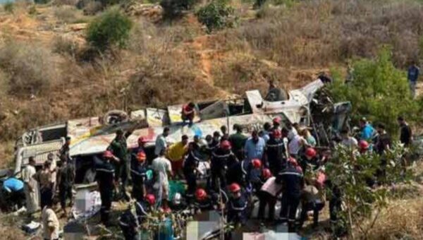 25 killed, 44 injured as passenger bus plunges into Ravine in Algeria