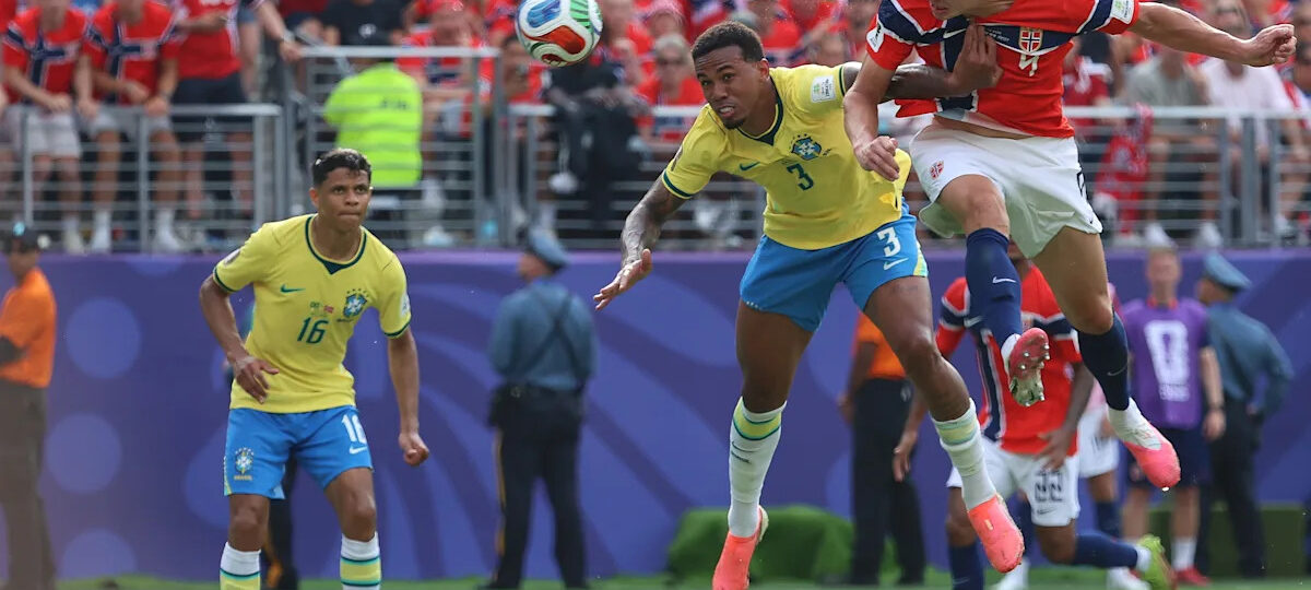 One Extraordinary Photo: Erling Haaland’s header to help Norway advance