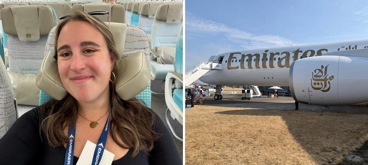 Say goodbye to neck pillows. We tried out Emirates' new headrest, and it's a game changer.