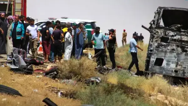 35 Killed In Syria Bus Collision