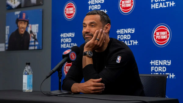 Trajan Langdon has a plan for Pistons, and he’ll have to answer for it