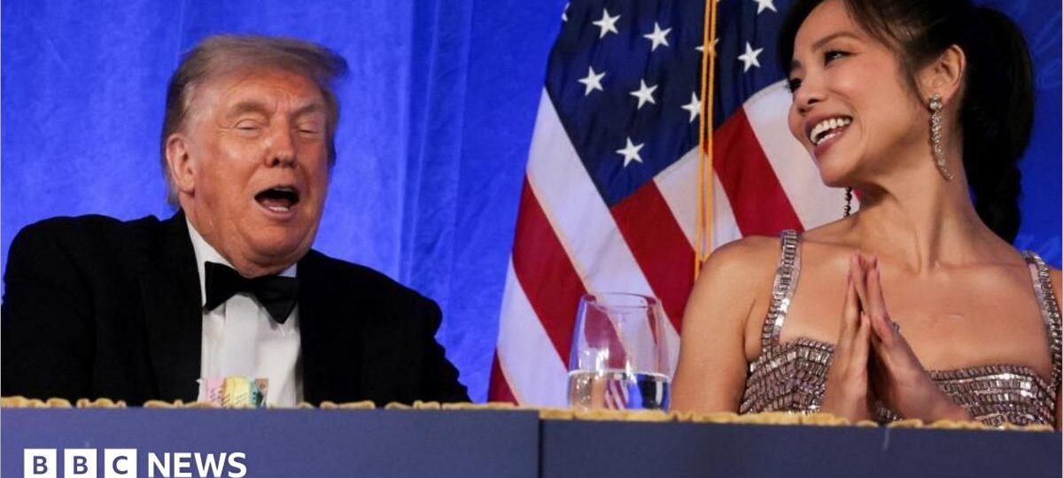 Trump pokes fun at press during White House Correspondents' Dinner