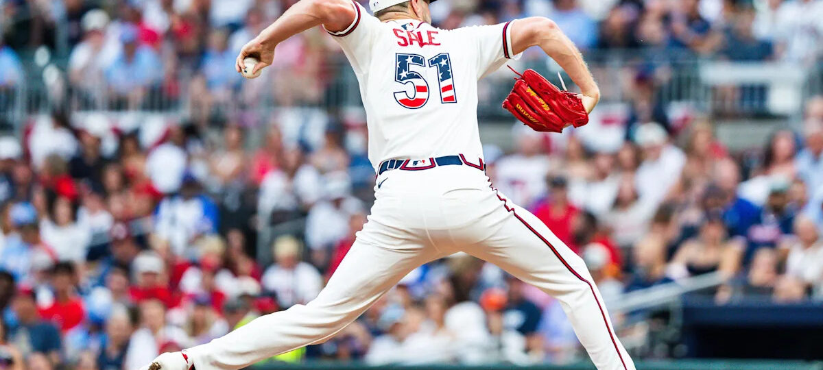 Braves finally back Chris Sale, as Mets’ defense provides an assist