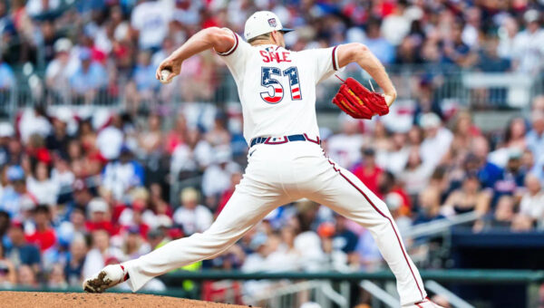 Braves finally back Chris Sale, as Mets’ defense provides an assist