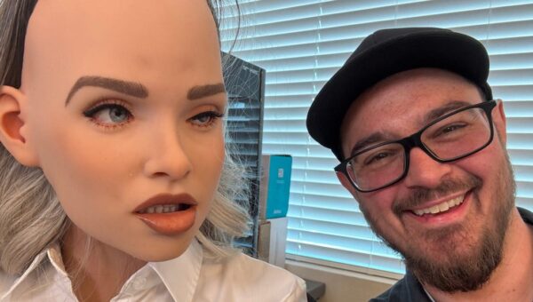 I tested a $125,000 robot with silicone flesh. Its jokes felt more human than anything else.