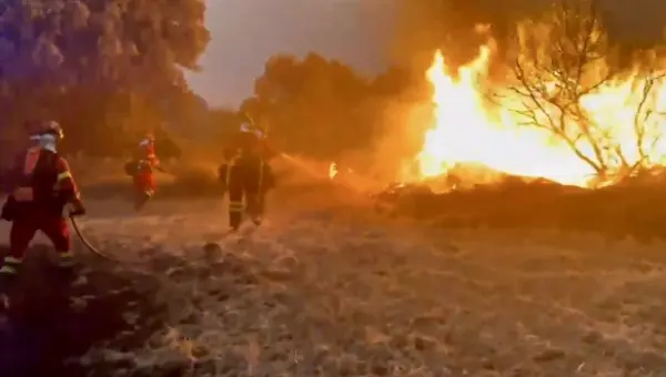 Hundreds Evacuated As Wildfire Scorches 13,000 Hectares In Spain