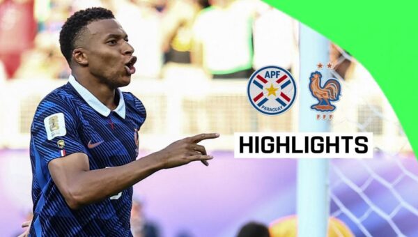 France overcome resolute Paraguay to reach quarter-final
