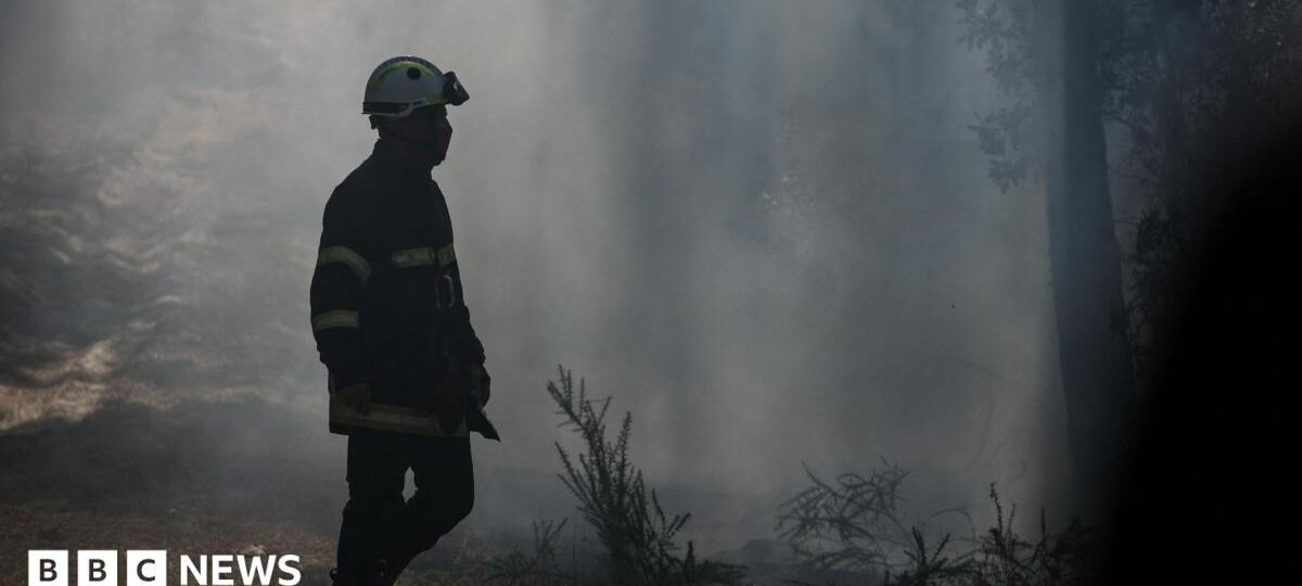 Gironde wildfires pick up as French region braces for new 40C heatwave