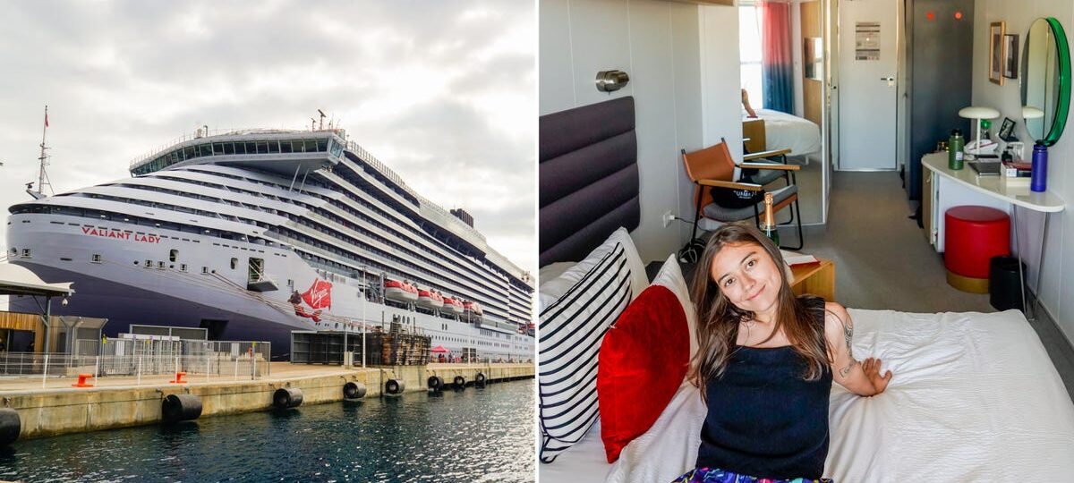 I booked a $5,910 balcony cabin on an adults-only cruise. The 225-square-foot cabin felt large and luxurious.