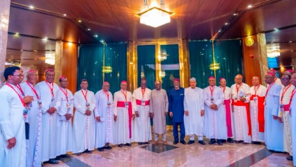 We Have Stabilised Nigeria And Delivered Economy From Bankruptcy, Tinubu Tells Catholic Bishops