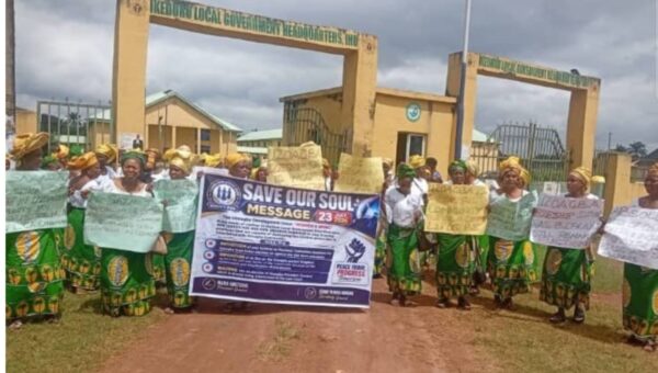 Imo women stage protest over alleged imposition of traditional ruler, PG by LG chairman