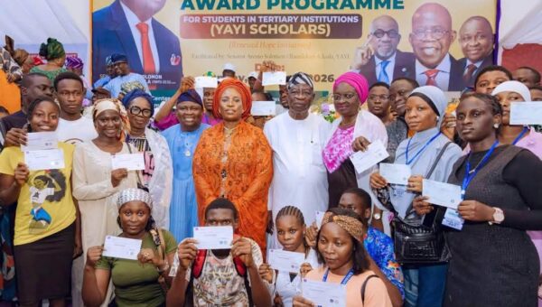 Yayi Awards Scholarships, Bursaries to 5,312 Tertiary Students