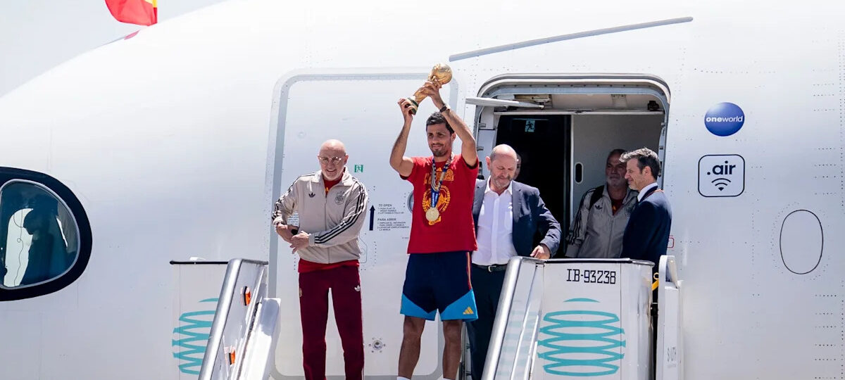 World champions Spain return home to hero’s welcome