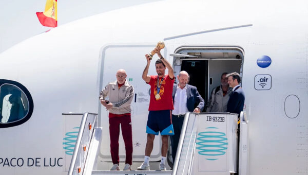 World champions Spain return home to hero’s welcome