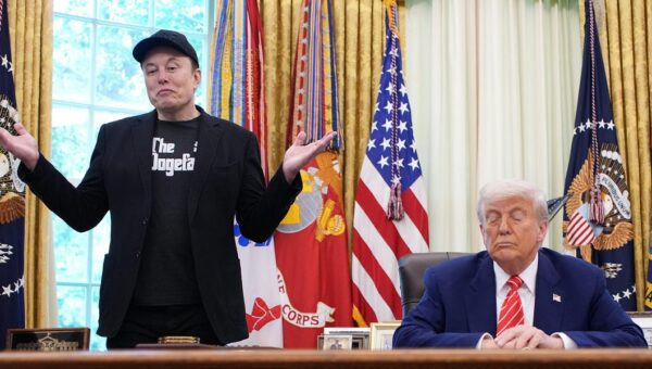 Trump says he expects Musk to donate SpaceX stock to Trump Accounts, despite their ‘little dispute’