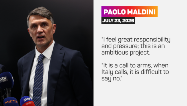 Chiellini not interested in replacing Maldini as Italy’s technical director
