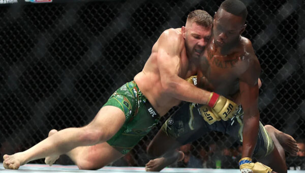 UFC OKC full fight: Dricus Du Plessis submits Israel Adesanya