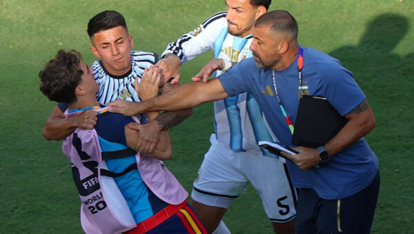 ‘Absolutely digusting’: Argentina sparks outrage for behavior after World Cup loss