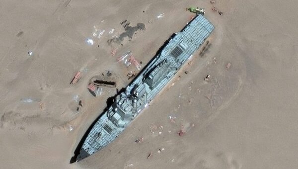 China built full-size models of US warships and aircraft to hone its missiles